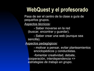 EVALUACIÓN: con una explicación de cómo se evaluarán las tareas.