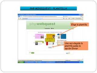 Webquest con php webquest