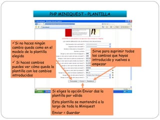 Webquest con php webquest