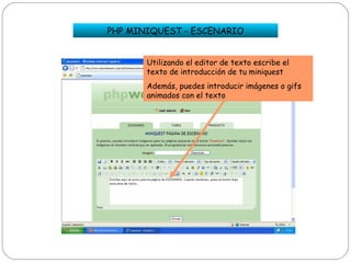 Webquest con php webquest