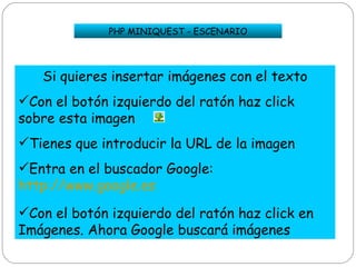 Webquest con php webquest