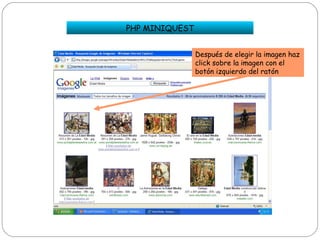 Webquest con php webquest