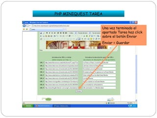 Webquest con php webquest