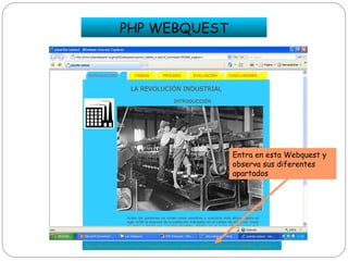 Webquest con php webquest