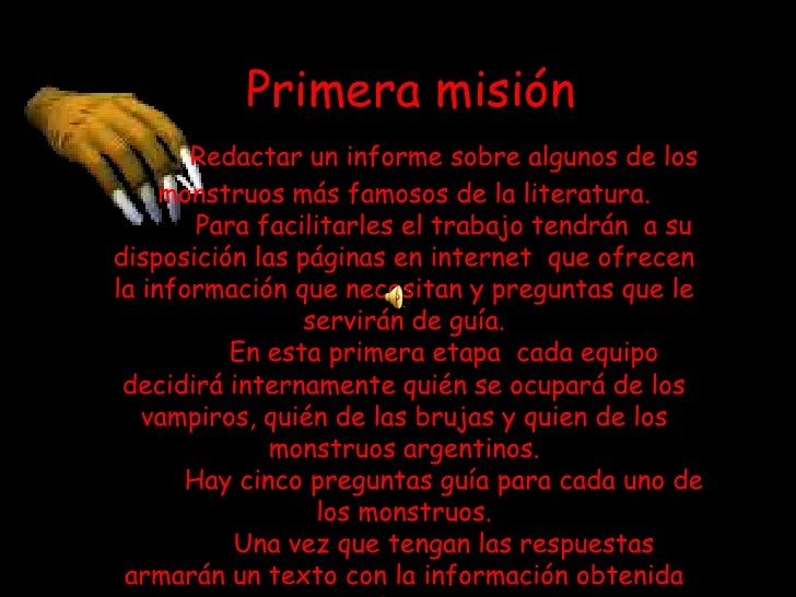 Web quest cuentos de terror 7 9 presentacion