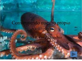Construyendo nuestro propio
zoológico
María del R. García Sánchez
Teed 3017
24 de abril de 2014
 