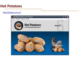 Hot Potatoes
http://hotpot.uvic.ca/

 