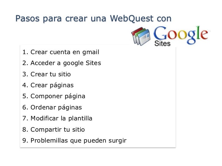 Webquest Cuales Son Los Puntos Para Crear Una Webquest