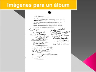 Imágenes para un álbum
 