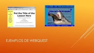 Webquest miniquest, caza de tesoro | PPTX