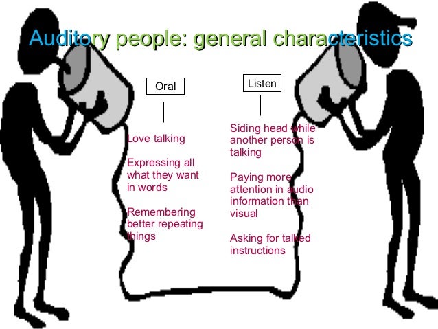 meaning of auditory learning style
