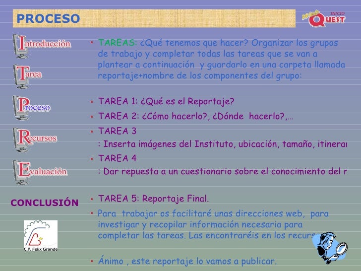 REPORTAJE LENGUA 6º