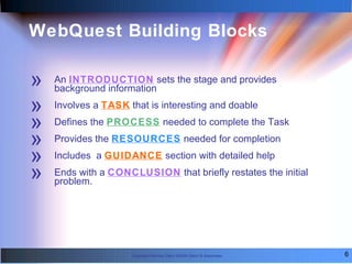 Web Quests: for Adult e-Learning For Adult Learning And Collaboration | PPT