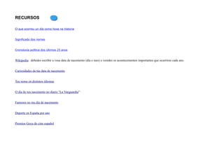 Web quests nomes_nacemento