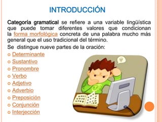 Categorias Gramaticales