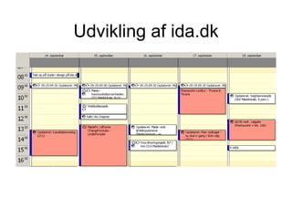 Udvikling af ida.dk 