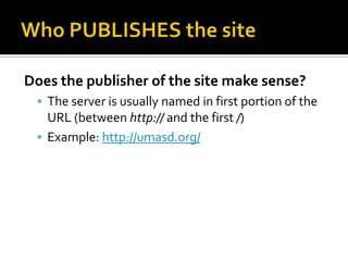 Assessing Web Reliability | PPTX