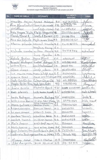 RENDICION DE CUENTAS 2019