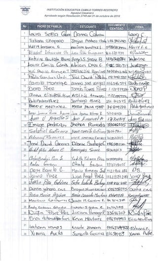 RENDICION DE CUENTAS 2019