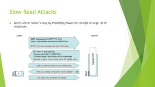 Web - Resource Exhaustion Attacks | PPTX