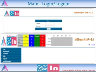 Main- Login/Logout
 