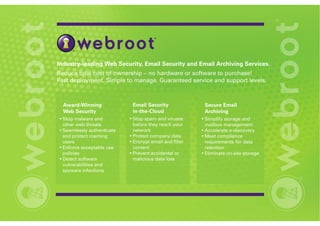Webroot popup