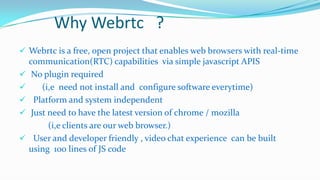 Webrtc in Real world | PPTX
