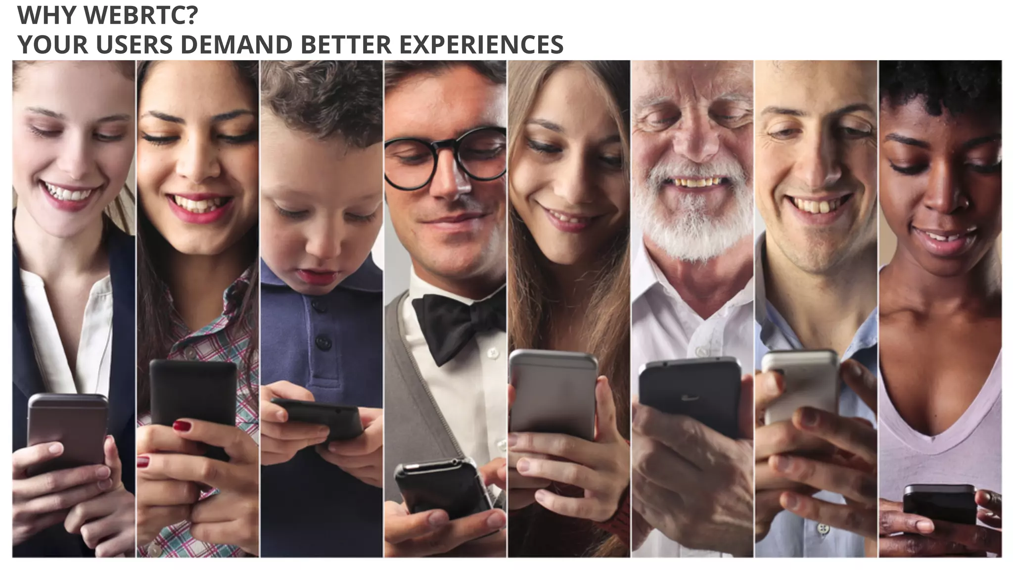 21
DON’T DEFAULT TO THE SAME OLD USER EXPERIENCE
Source: http://www.publicdomainpictures.net/view-image.php?image=25044&picture=redial
License: CC0 Public Domain
 