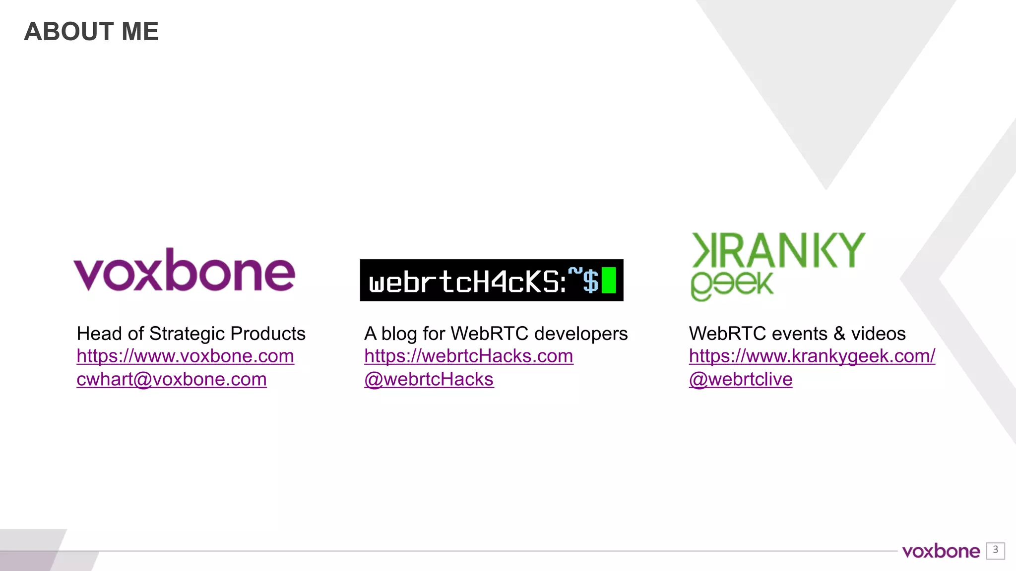 3
So what is WebRTC?
 