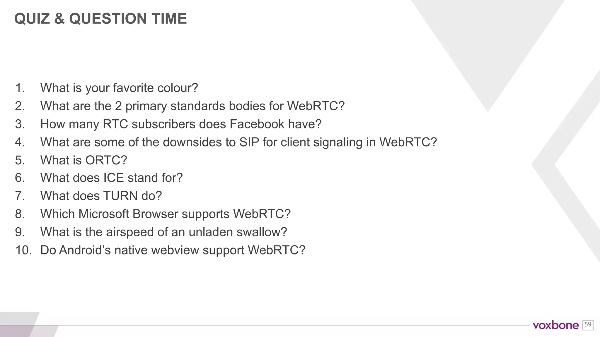THANK YOU
@voxbone blog.voxbone.com
www.voxbone.com company/voxbone /voxboneSA/
 