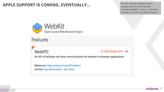 49
CHROME WILL BREAK YOUR IMPLEMENTATION
Chrome likes to move fast and break things. If you don’t
move with them they will break you too.
 