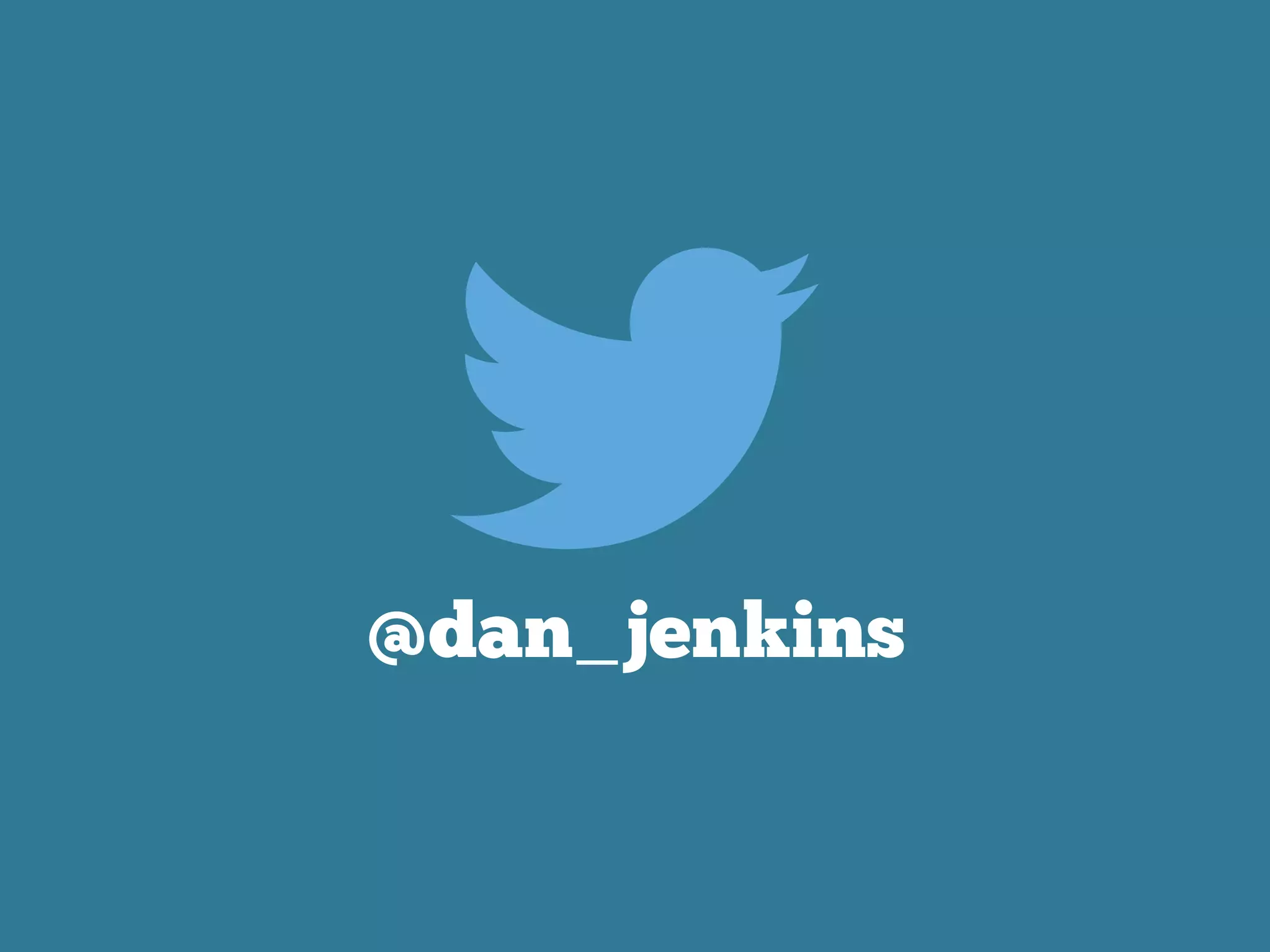 @dan_jenkins
 