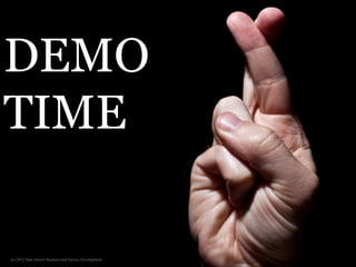 What WebRTC Means to Enterprises
(c) 2012 Alan Quayle Business and Service Development
DEMO
TIME
 