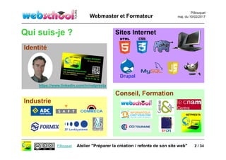 P.Bouquet
maj. du 10/02/2017
P.Bouquet Atelier "Préparer la création / refonte de son site web"
Industrie
Sites Internet
C...
