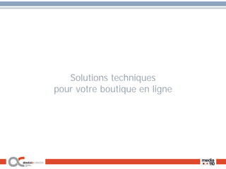 Webschool du Jura ECommerce