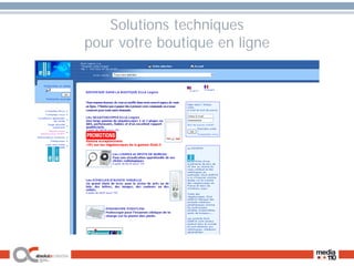 Webschool du Jura ECommerce