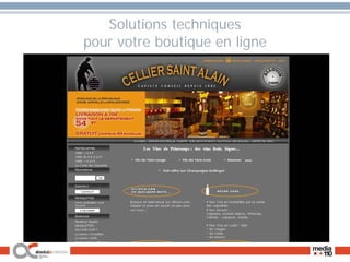 Webschool du Jura ECommerce