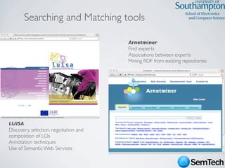 SemTech Survey - Web Science 2009 Conference
