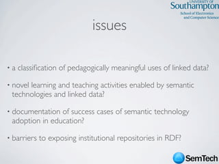 SemTech Survey - Web Science 2009 Conference