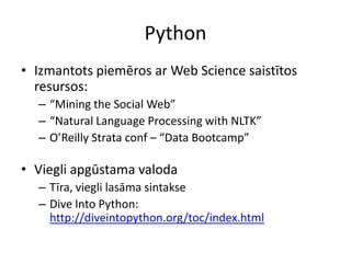 Web Science 29.09.2011 Slide 11