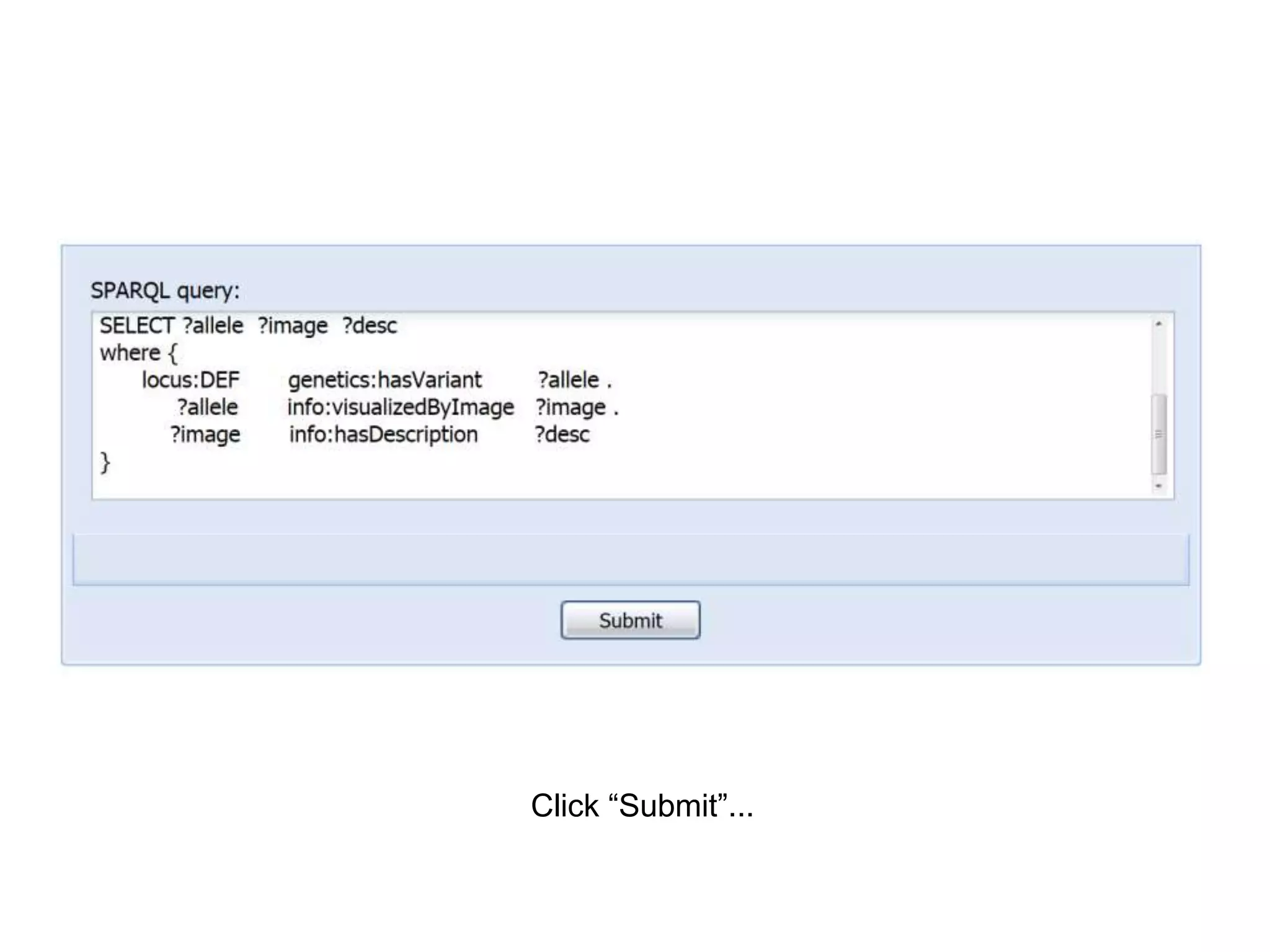 Click “Submit”...
 