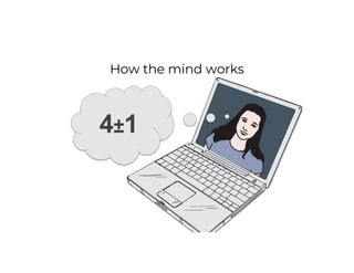 How the mind works
4±1
 