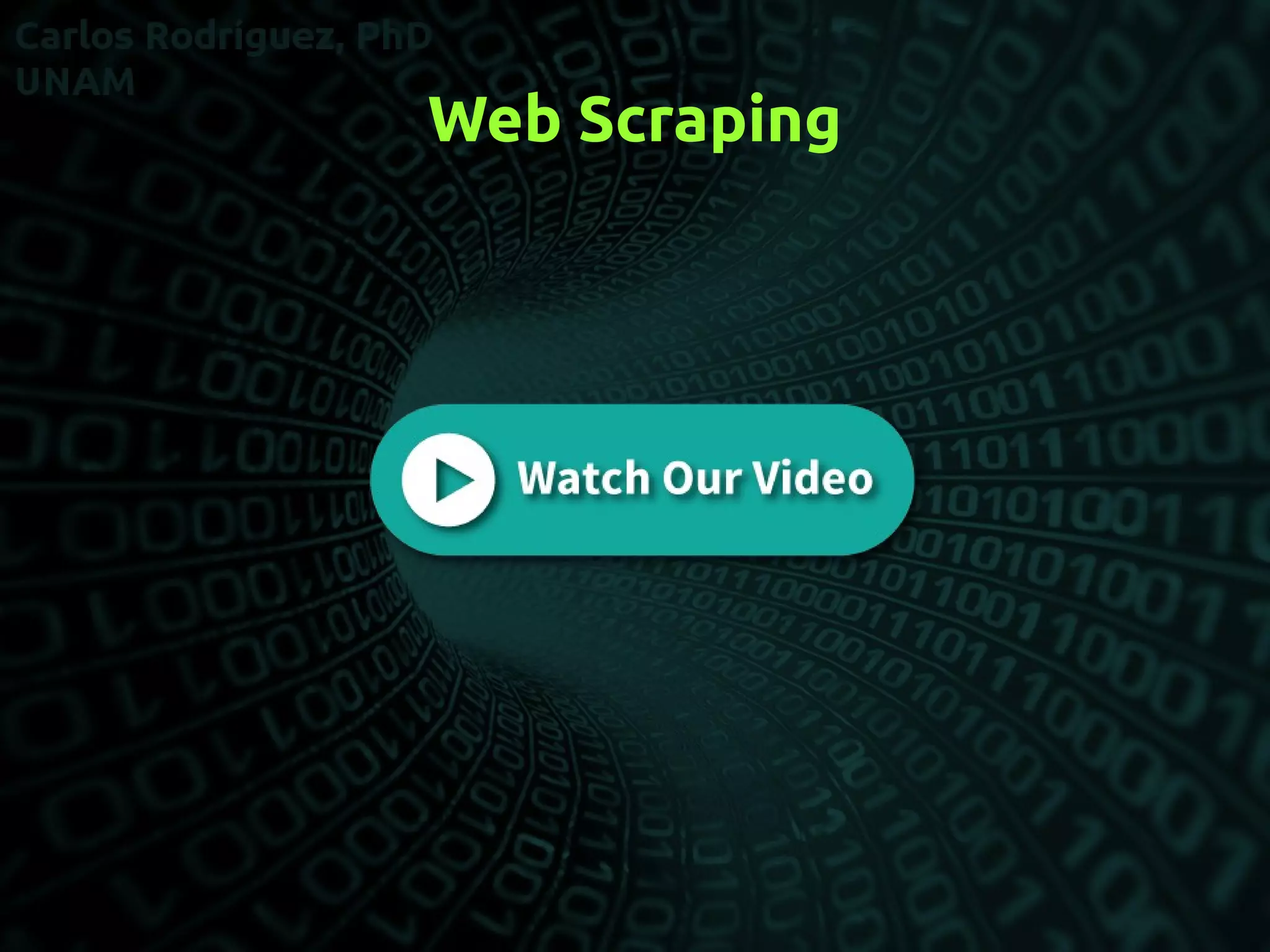Web Scraping
 