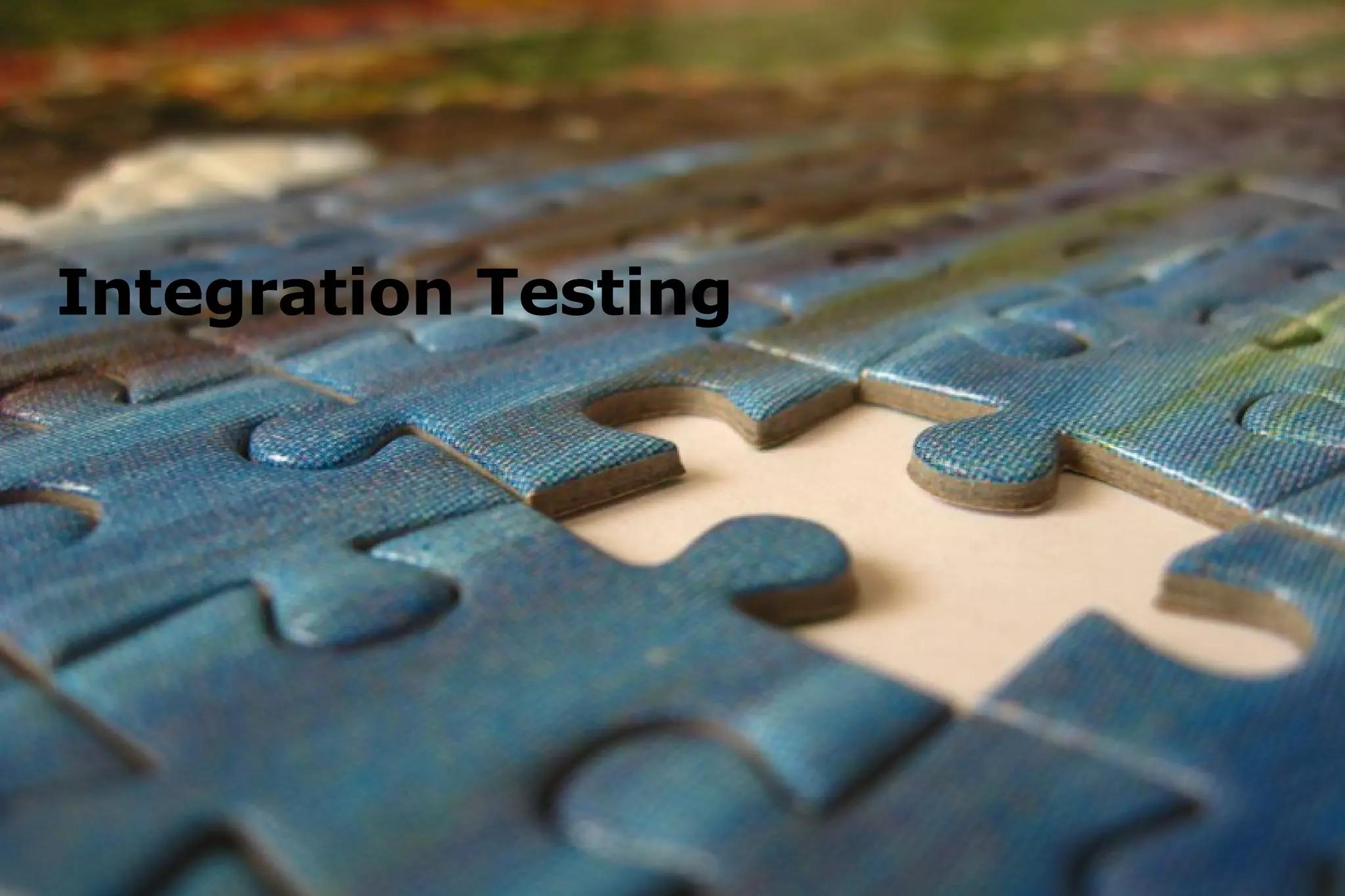 Integration Testing 