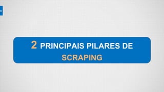 2 PRINCIPAIS PILARES DE
SCRAPING
 