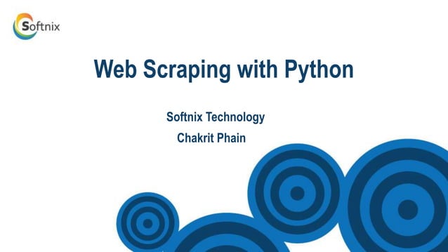 Web Scraping with Python | PPT