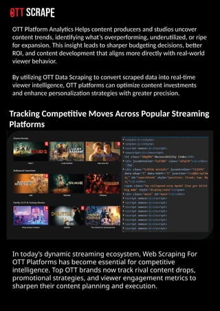 Web Scraping Real-Time Streaming Data For OTT Platforms Growth.pptx