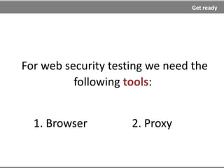 Google Hacking
Examples
Search for vulnerable software
intitle:powered by wordpress
Logs containing usernames and/or passwords
"admin account info" filetype:log
Open webcams
inurl:/view/index.shtml
SQL injection
inurl:"id="
inurl:index.php?id=
Vkontakte.ru - deleted photos
site:vkontakte.ru "Фотографии со страницы DELETED"
Directory indexing (listing)
intitle:index.of
RFI
inurl:index.php?page=