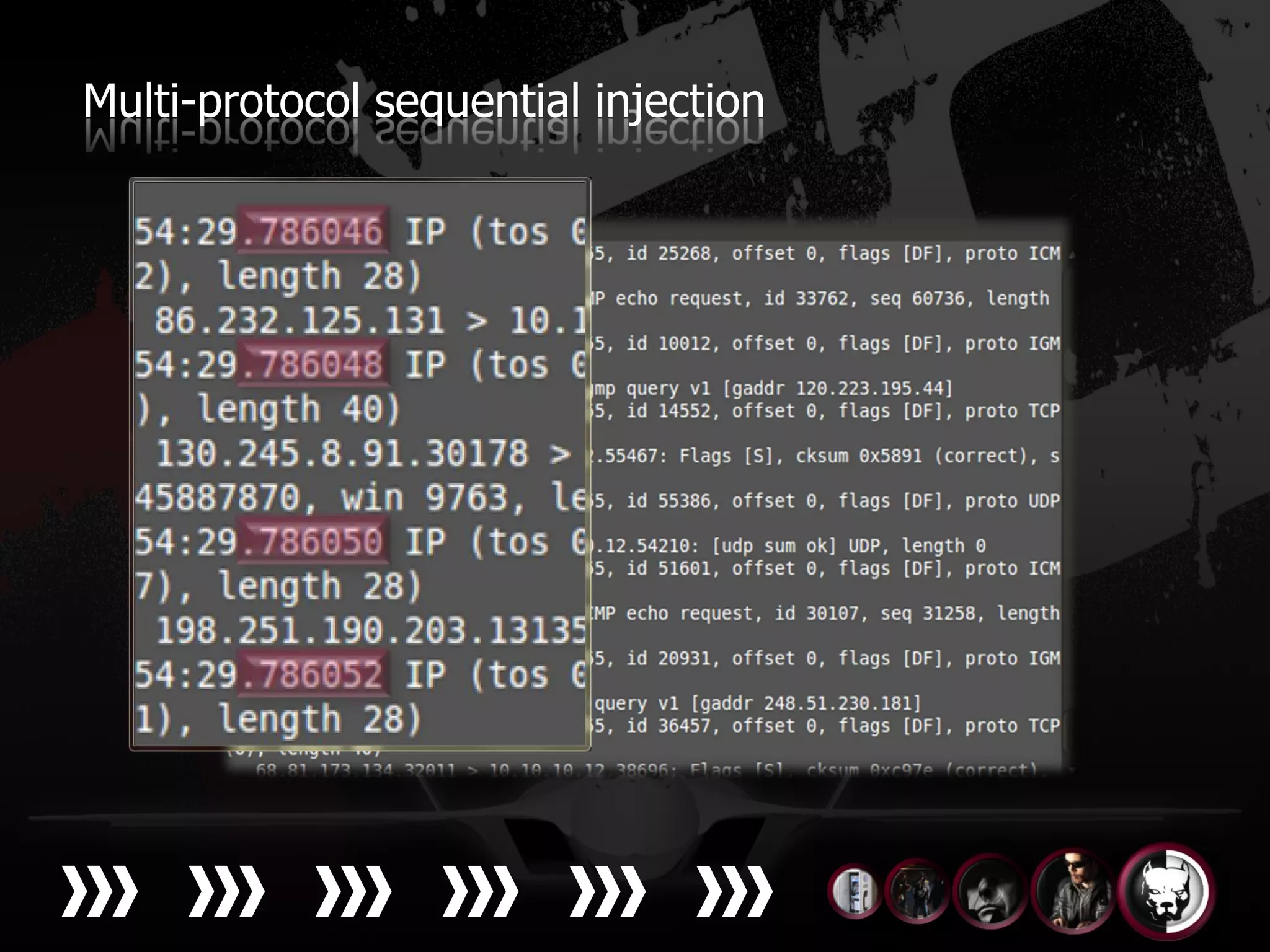Multi-protocol sequential injection
 