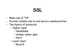 Ssl Over Tcp Web Security | PPT